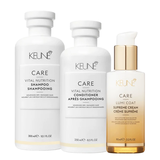 Sommerkampanje Care Vital Shampoo og Balsam og Lumi Coat