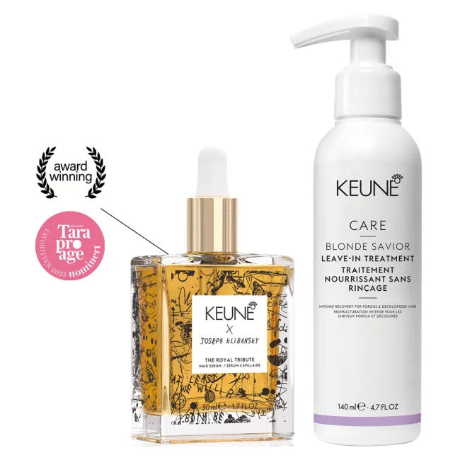Leave in treatment + Royal Tribute Serum